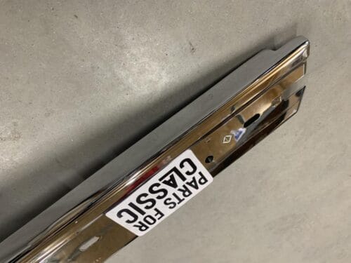 E30 bumper RIGHT side (chrome) 1982-1987