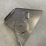 E30 Front Right repair panel in the engine bay WITH AC fits for BMW 87-94