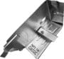 Rear Trunk panel Right side fir BMW E30 (1987-1994) with battery holder.