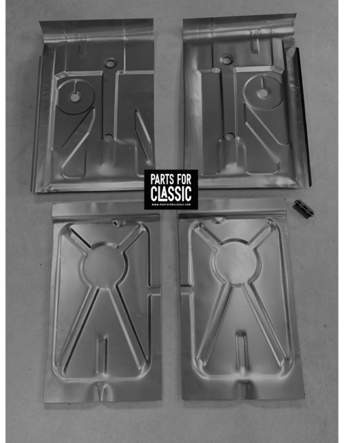 E30 Repair floor metal panel set Front/Rear L+R both sides