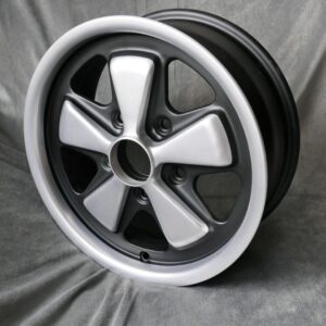 5 spoke, 6×15 Anodized Look, Flat 6