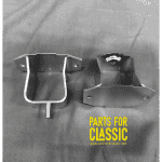 Front bumper brackets L+R side for E30, replica, 51111888122