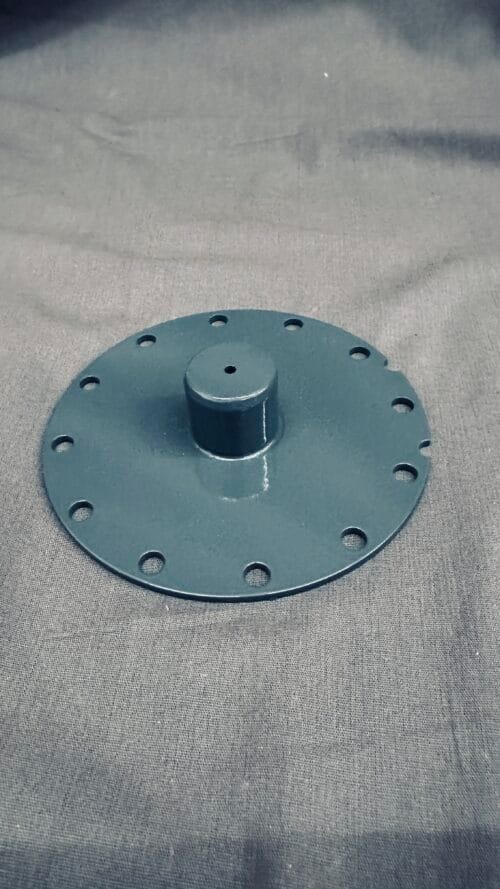 Rear spring metal pad for BMW E30