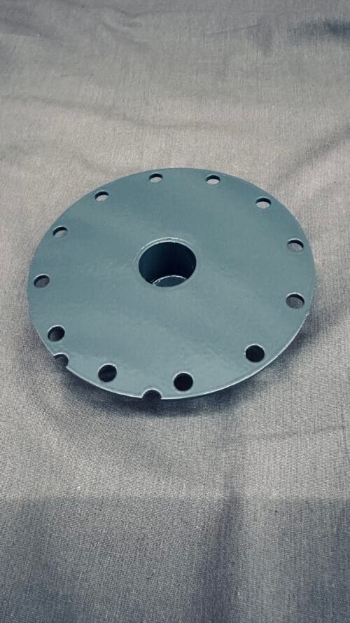 Rear spring metal pad for BMW E30