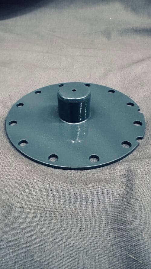 Rear spring metal pad for BMW E30