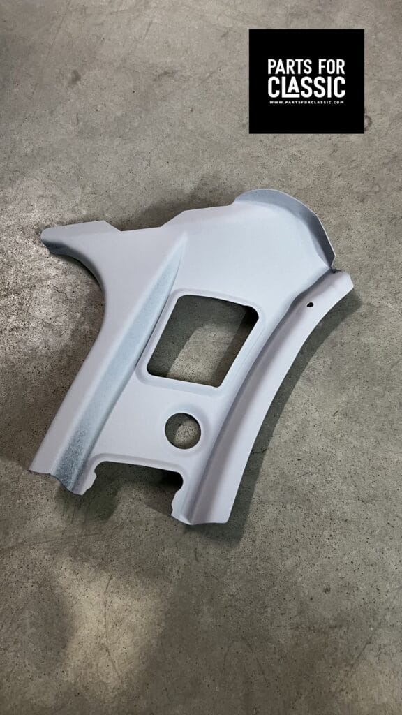 E30 1982–1994 Metal Apron Corner – Left Side (Not M3)