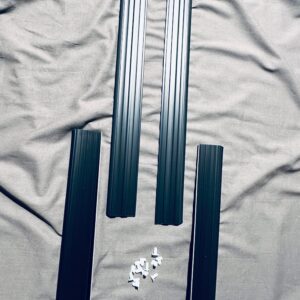 E30 BLACK OUTER SILL STRIP SET (4PCS) M0012