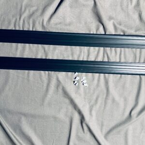 E30 BLACK OUTER SILL STRIP SET (COUPE+CABRIO 84-91) M0013